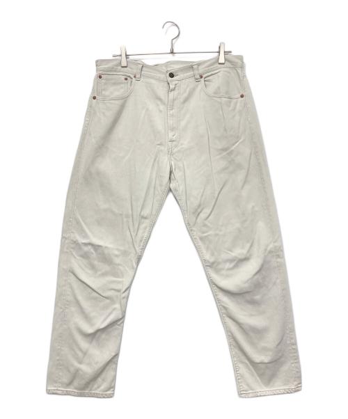 WAREHOUSE（ウエアハウス）WAREHOUSE (ウエアハウス) BEAMS PLUS (ビームスプラス) 別注 1991 セコハン ピケパンツ/別注ピケパンツ ホワイト サイズ:W36 L29の古着・服飾アイテム