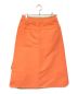 DRAWER (ドゥロワー) ダブルフェイスアシンメトリースカート オレンジ サイズ:SIZE 36：5000円