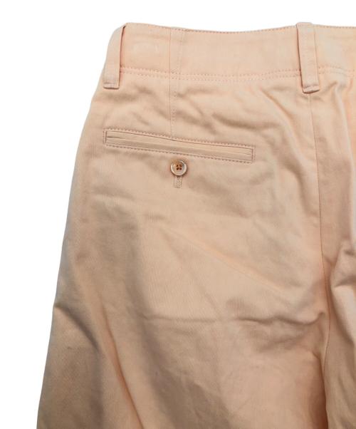 DRAWER（ドゥロワー）Drawer (ドゥロワー) コットンワイドパンツ ピンク サイズ:36の古着・服飾アイテム