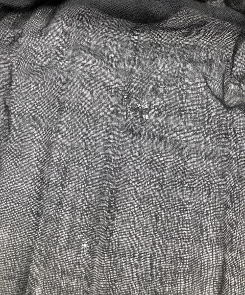 FENDI（フェンディ）FENDI (フェンディ) カシミヤシルク混ストール ブラックの古着・服飾アイテム