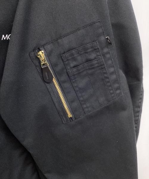 arthur hope del moon（アーサーホープデルムーン）ARTHUR HOPE DEL MOON (アーサーホープデルムーン) MA-1ジャケット ブラック サイズ:XLの古着・服飾アイテム