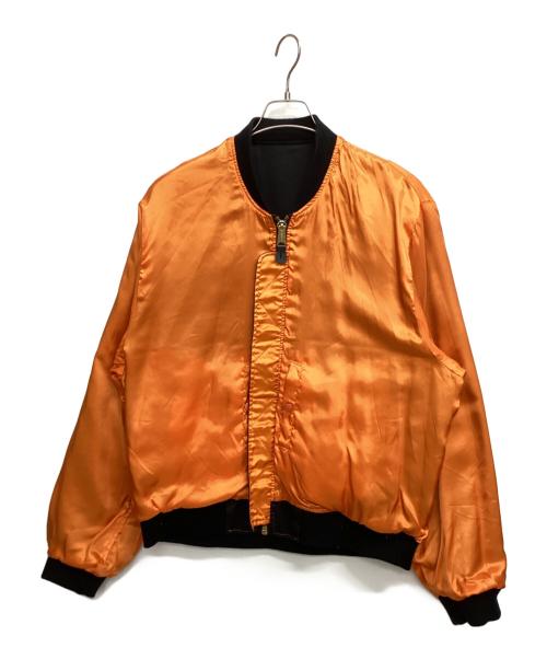 arthur hope del moon（アーサーホープデルムーン）ARTHUR HOPE DEL MOON (アーサーホープデルムーン) MA-1ジャケット ブラック サイズ:XLの古着・服飾アイテム