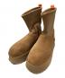 UGG（アグ）の古着「クラシックディッパーサイドジップブーツ」｜ベージュ