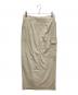 L'appartement (アパルトモン) Dry Tropical Cargo Skirt　ドライトロピカルカーゴスカート ベージュ サイズ:36：8000円