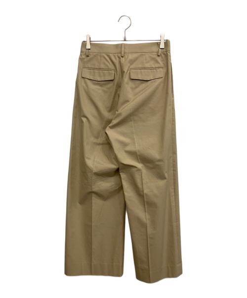 MUSE de Deuxieme Classe（ミューズ ドゥーズィエム クラス）MUSE de Deuxieme Classe (ミューズ ドゥーズィエム クラス) TUCK CHINO ワイドパンツ ベージュ サイズ:SIZE 38の古着・服飾アイテム