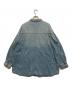 Loungedress (ラウンジドレス) ペイントデニムシャツ ブルー サイズ:FREE：4000円