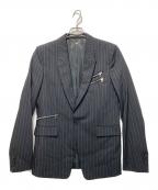 DIESEL Black Goldディーゼル ブラック ゴールド）の古着「テーラードジャケット」｜ブラック