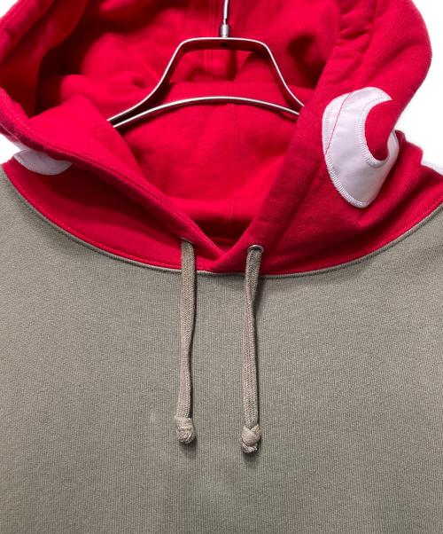 SUPREME（シュプリーム）SUPREME (シュプリーム) Contrast Hooded Sweatshirt オリーブ サイズ:XLの古着・服飾アイテム