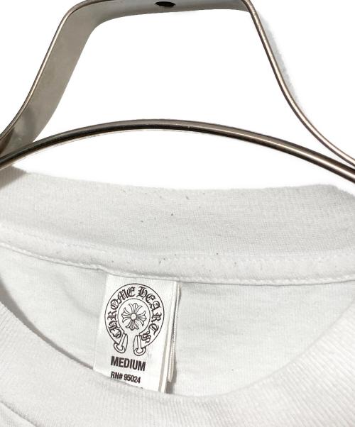 CHROME HEARTS（クロムハーツ）CHROME HEARTS (クロムハーツ) RS CROSS S/S TEE ホワイト サイズ:Mの古着・服飾アイテム
