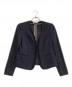 BEIGEベイジ）の古着「CINDY / ダブルカラージャケット」｜ネイビー