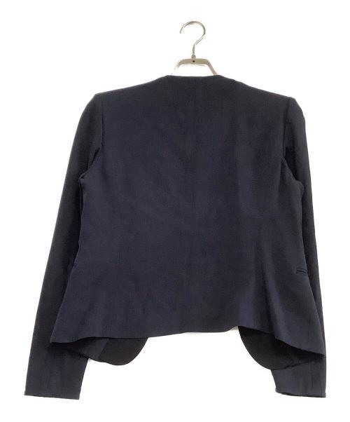 BEIGE（ベイジ）BEIGE (ベイジ) CINDY / ダブルカラージャケット ネイビー サイズ:4の古着・服飾アイテム