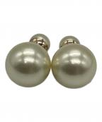 Christian Diorクリスチャン ディオール）の古着「トライバル ダブルフェイクパール ピアス」