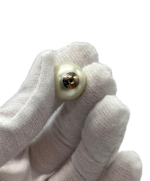 Christian Dior（クリスチャン ディオール）Christian Dior (クリスチャン ディオール) トライバル ダブルフェイクパール ピアスの古着・服飾アイテム