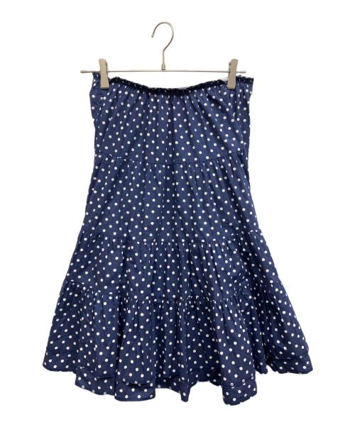 COMME des GARCONS COMME des GARCONS（コムデギャルソン コムデギャルソン）COMME des GARCONS COMME des GARCONS (コムデギャルソン コムデギャルソン) ドットスカート ブルー サイズ:Sの古着・服飾アイテム