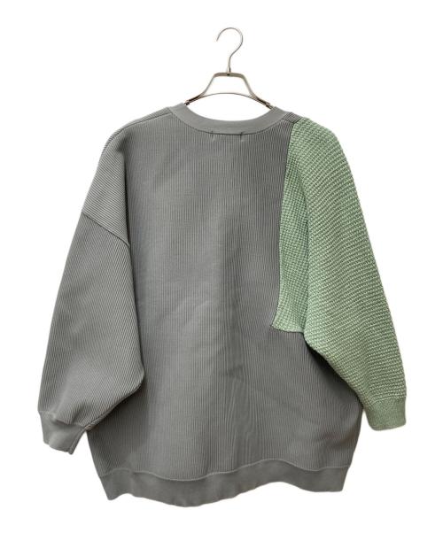 RIM.ARK（リムアーク）RIM.ARK (リムアーク) オーバーサイズニットカーディガン　460FSS70-0170 グレー サイズ:freeの古着・服飾アイテム