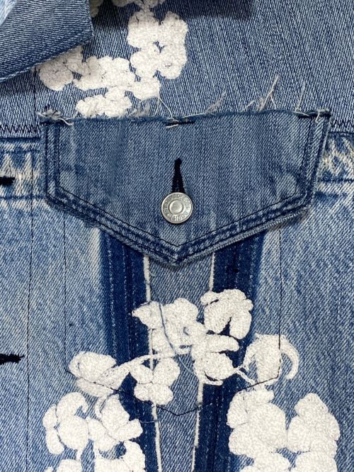 READYMADE（レディメイド）READYMADE (レディメイド) Denim Tears (デニムティアーズ) CTN WREATH TRK JKT ブルー サイズ:2の古着・服飾アイテム