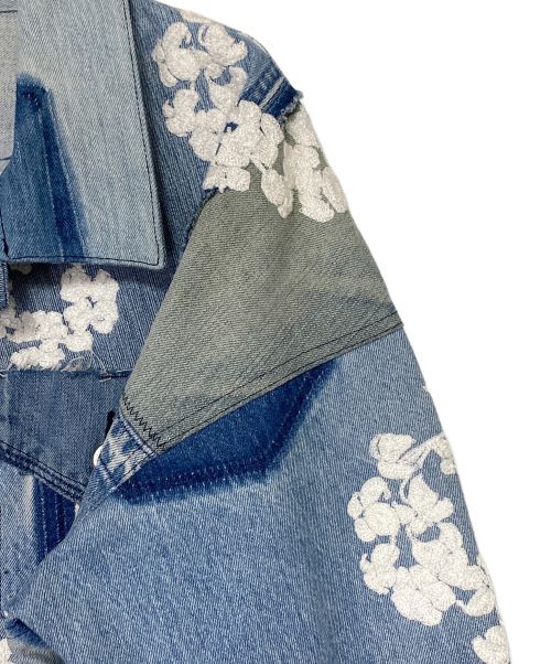 READYMADE（レディメイド）READYMADE (レディメイド) Denim Tears (デニムティアーズ) CTN WREATH TRK JKT ブルー サイズ:2の古着・服飾アイテム