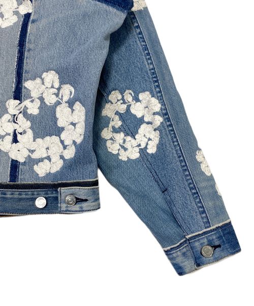 READYMADE（レディメイド）READYMADE (レディメイド) Denim Tears (デニムティアーズ) CTN WREATH TRK JKT ブルー サイズ:2の古着・服飾アイテム