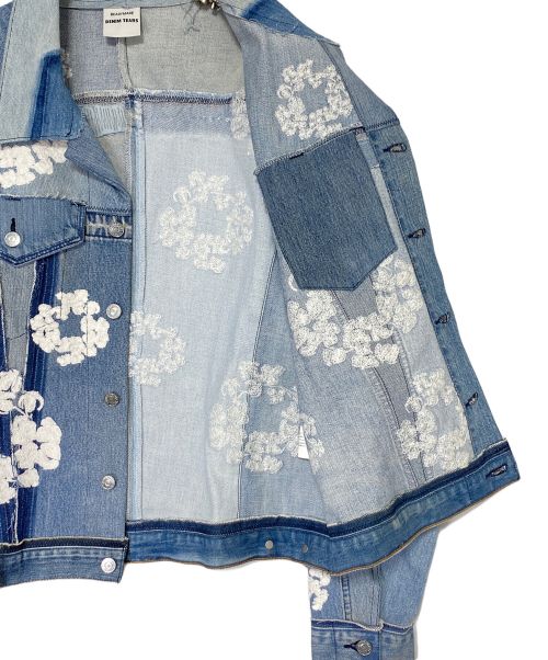 READYMADE（レディメイド）READYMADE (レディメイド) Denim Tears (デニムティアーズ) CTN WREATH TRK JKT ブルー サイズ:2の古着・服飾アイテム