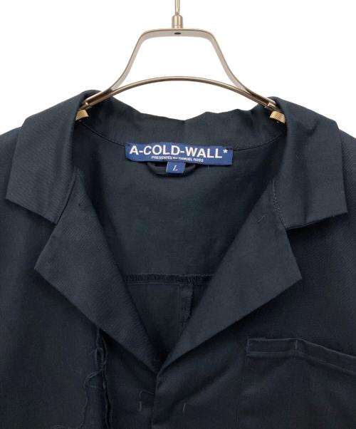 A-COLD-WALL（ア・コールド・ウォール）A-COLD-WALL (ア・コールド・ウォール) ショップコート ネイビー サイズ:Lの古着・服飾アイテム