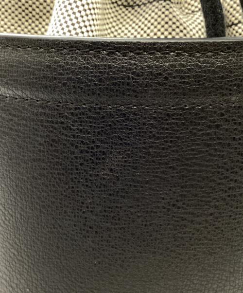 FURLA（フルラ）FURLA (フルラ) バケット巾着ショルダーバッグ ブラックの古着・服飾アイテム