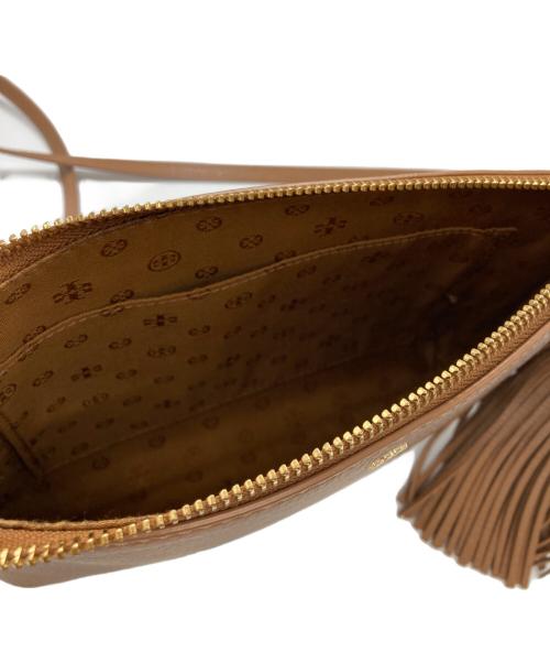 TORY BURCH（トリーバーチ）TORY BURCH (トリーバーチ) 2WAYショルダーバッグ ブラウンの古着・服飾アイテム