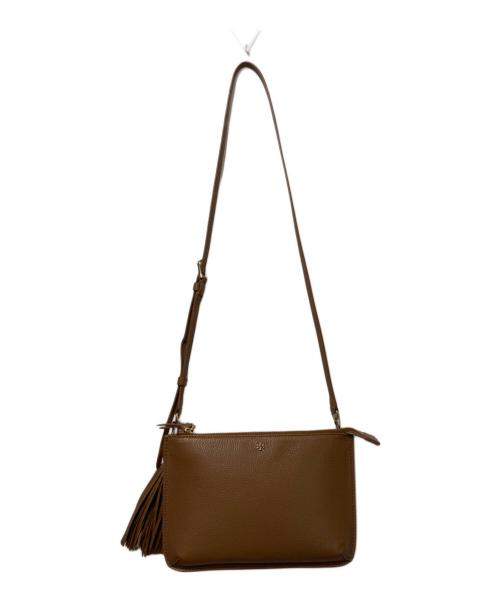 TORY BURCH（トリーバーチ）TORY BURCH (トリーバーチ) 2WAYショルダーバッグ ブラウンの古着・服飾アイテム