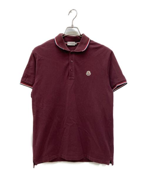 MONCLER（モンクレール）MONCLER (モンクレール) MAGLIA POLO MANICA CORTA レッド サイズ:XLの古着・服飾アイテム
