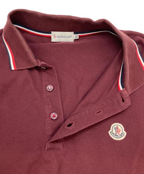 MONCLER（モンクレール）MONCLER (モンクレール) MAGLIA POLO MANICA CORTA レッド サイズ:XLの古着・服飾アイテム
