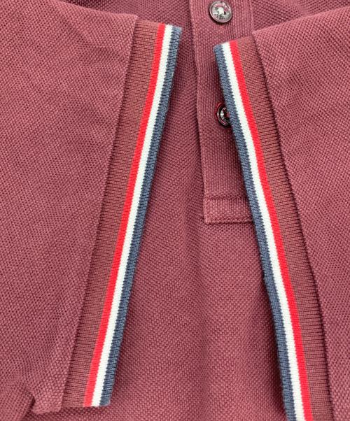 MONCLER（モンクレール）MONCLER (モンクレール) MAGLIA POLO MANICA CORTA レッド サイズ:XLの古着・服飾アイテム