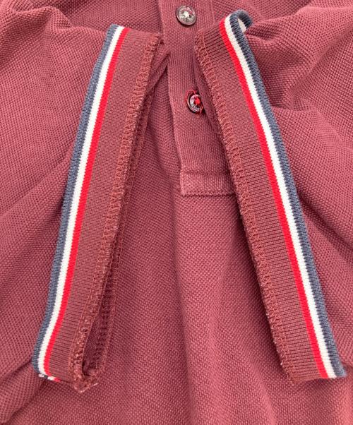 MONCLER（モンクレール）MONCLER (モンクレール) MAGLIA POLO MANICA CORTA レッド サイズ:XLの古着・服飾アイテム