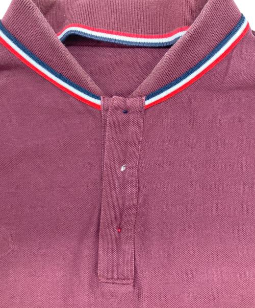 MONCLER（モンクレール）MONCLER (モンクレール) MAGLIA POLO MANICA CORTA レッド サイズ:XLの古着・服飾アイテム