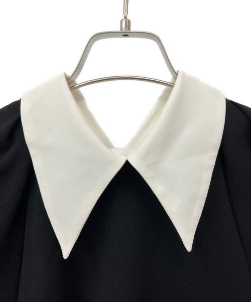 UNFILO（アンフィーロ）UNFILO (アンフィーロ) BEAUTY MOVE 2WAYブラウス ブラック サイズ:Mの古着・服飾アイテム