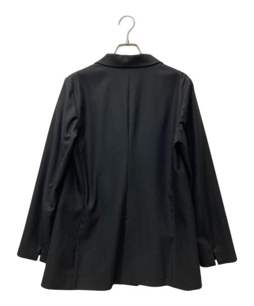 INDIVI（インディヴィ）INDIVI (インディヴィ) ダブルテーラードジャケット ブラック サイズ:38の古着・服飾アイテム