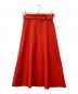 ANAYI（アナイ）の古着「ソフトオックスベルトデザイン スカート」｜レッド