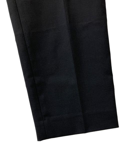 DRESSTERIOR（ドレステリア）DRESSTERIOR (ドレステリア) ウォッシャブルウール2WAYイージーテーパードパンツ ブラック サイズ:40の古着・服飾アイテム