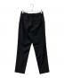 DRESSTERIOR (ドレステリア) ウォッシャブルウール2WAYイージーテーパードパンツ ブラック サイズ:40：4000円