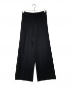 theoryセオリー）の古着「24SS Admiral Crepe Wide Pull On L」｜ブラック