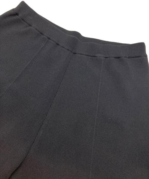 ANAYI（アナイ）ANAYI (アナイ) レーヨンナイロンニットパンツ ブラック サイズ:38の古着・服飾アイテム