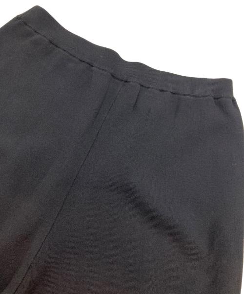 ANAYI（アナイ）ANAYI (アナイ) レーヨンナイロンニットパンツ ブラック サイズ:38の古着・服飾アイテム
