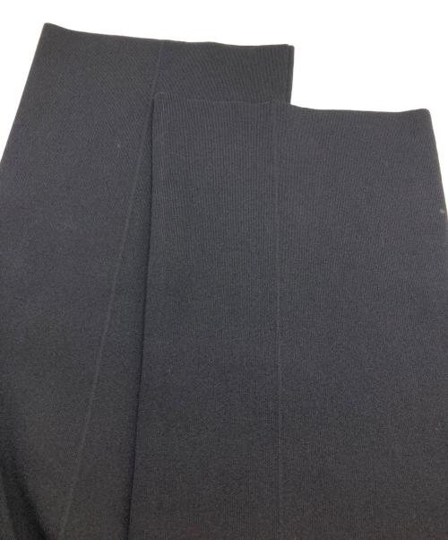 ANAYI（アナイ）ANAYI (アナイ) レーヨンナイロンニットパンツ ブラック サイズ:38の古着・服飾アイテム