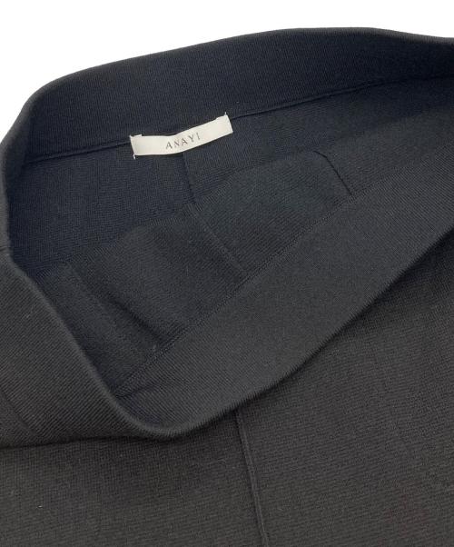 ANAYI（アナイ）ANAYI (アナイ) ミラノリブタイトスカート ブラック サイズ:38の古着・服飾アイテム