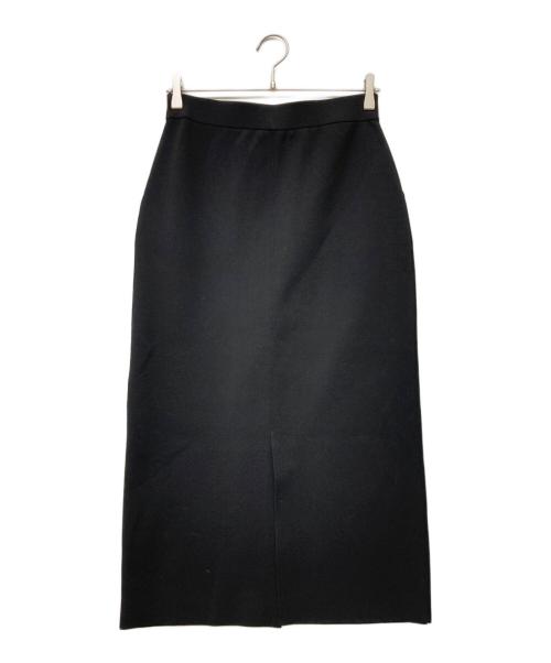 ANAYI（アナイ）ANAYI (アナイ) ミラノリブタイトスカート ブラック サイズ:38の古着・服飾アイテム