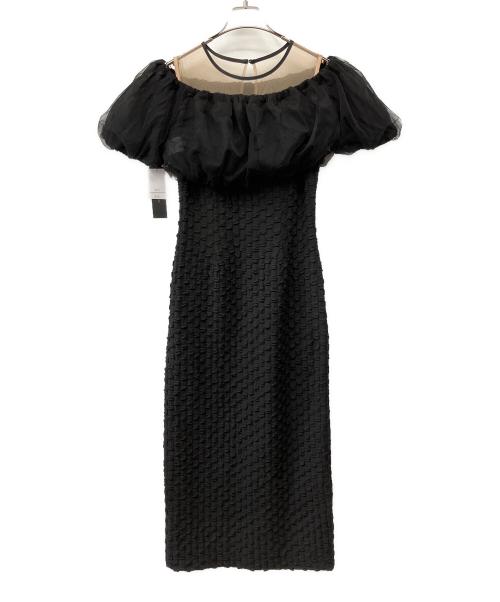 LAGUNA MOON（ラグナムーン）LAGUNA MOON (ラグナムーン) LADYシアーボレロレイヤードワンピース ブラック サイズ:M　　の古着・服飾アイテム