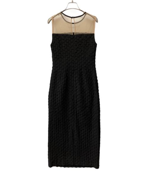 LAGUNA MOON（ラグナムーン）LAGUNA MOON (ラグナムーン) LADYシアーボレロレイヤードワンピース ブラック サイズ:M　　の古着・服飾アイテム