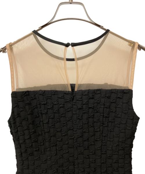 LAGUNA MOON（ラグナムーン）LAGUNA MOON (ラグナムーン) LADYシアーボレロレイヤードワンピース ブラック サイズ:M　　の古着・服飾アイテム