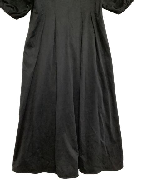 ANAYI（アナイ）ANAYI (アナイ) モクロディ刺繍袖ワンピース ブラック サイズ:38の古着・服飾アイテム