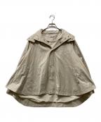 Emma Taylorエマテイラー）の古着「3Wayフレアマウンテンパーカー」｜ライトベージュ