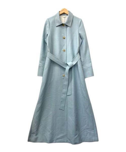Chant de coccinelle（シャンドゥコクシネル）Chant de coccinelle (シャンドゥコクシネル) コート ライトブルー サイズ:無の古着・服飾アイテム