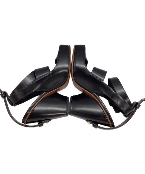 LOUIS VUITTON（ルイヴィトン）LOUIS VUITTON (ルイ ヴィトン) サンダル ブラック サイズ:37の古着・服飾アイテム